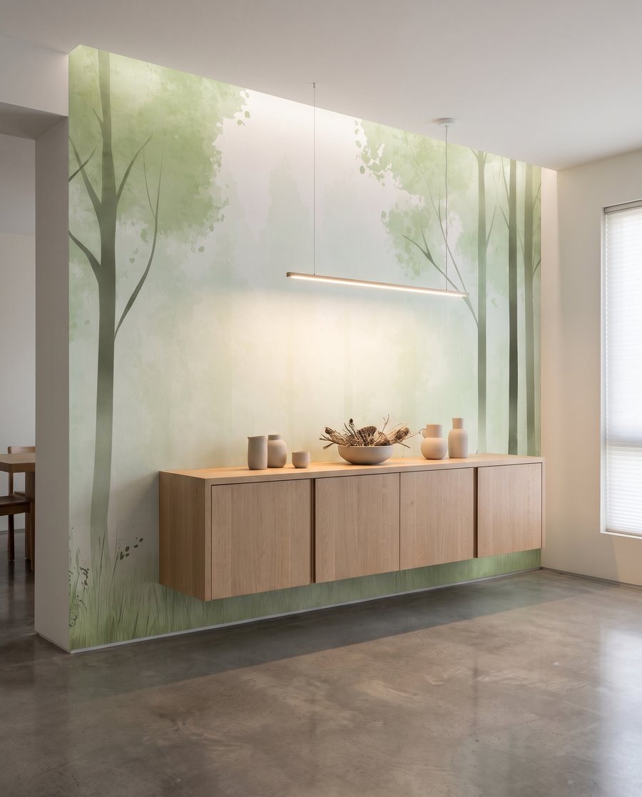 Lisière aux grands troncs — intérieur 5
