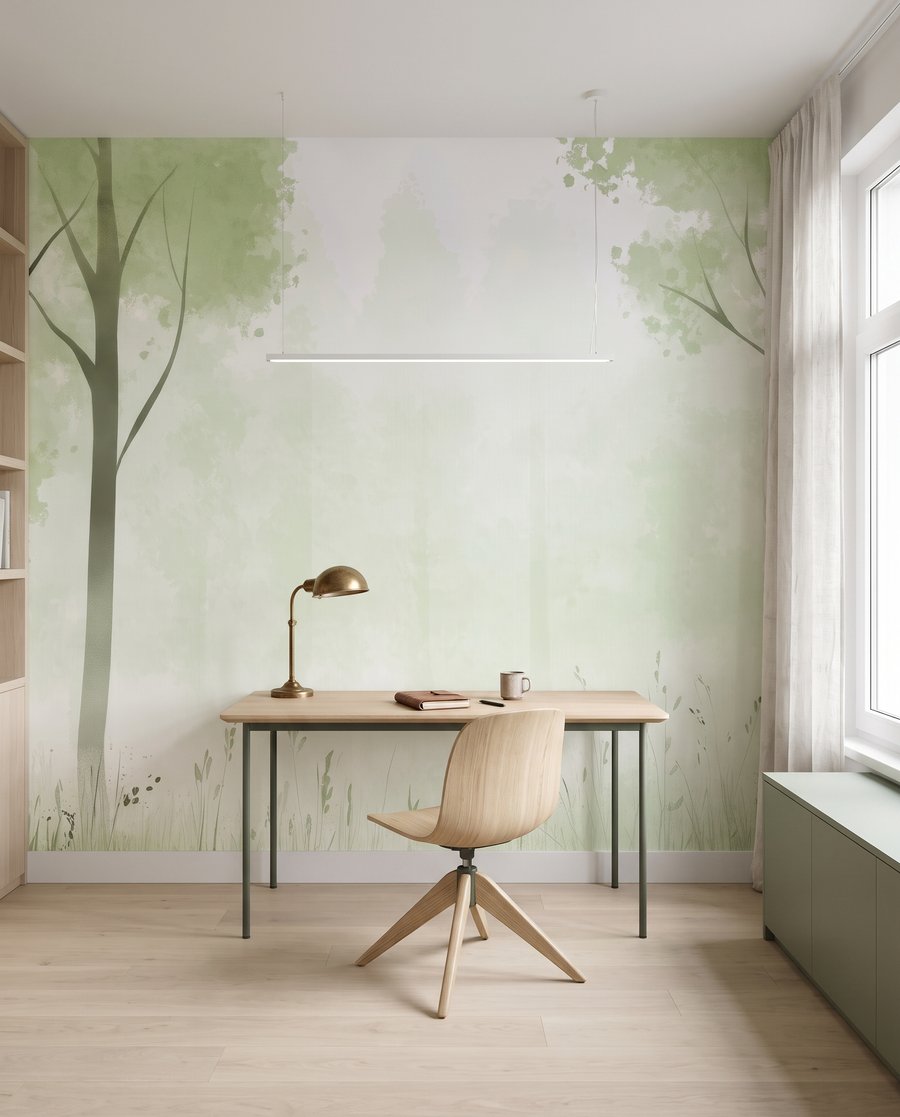 Lisière aux grands troncs — intérieur 6