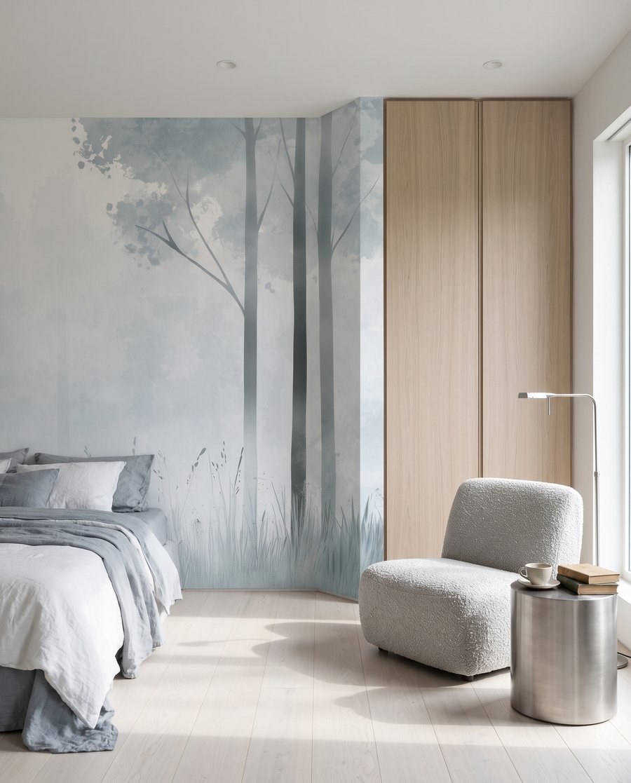 Lisière aux grands troncs — intérieur 2