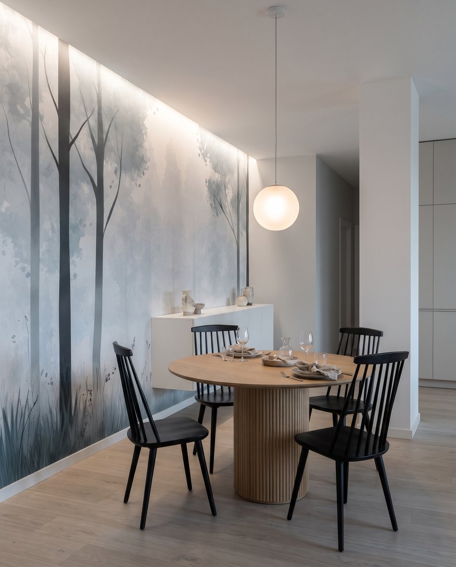 Lisière aux grands troncs — intérieur 4