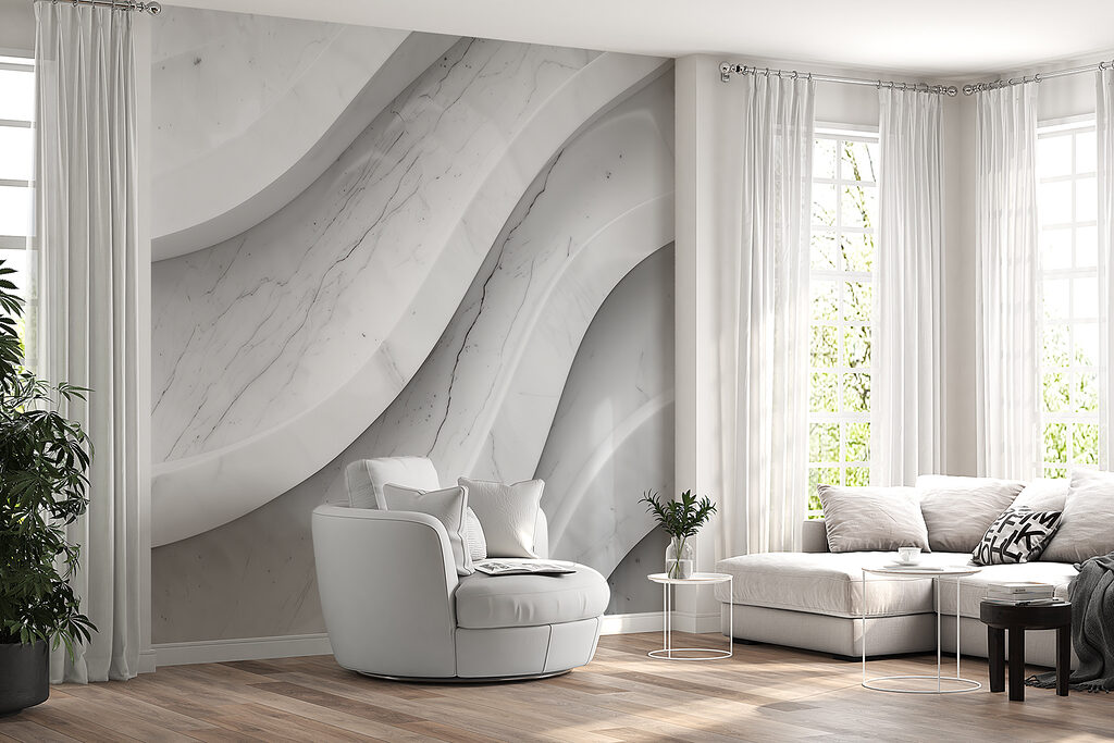 Ondulations monochromes — intérieur 2