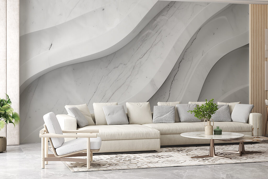 Ondulations monochromes — intérieur 3