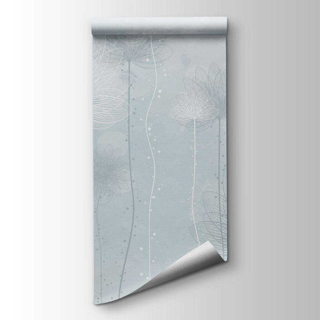 Fleurs graciles en transparence — vue du produit