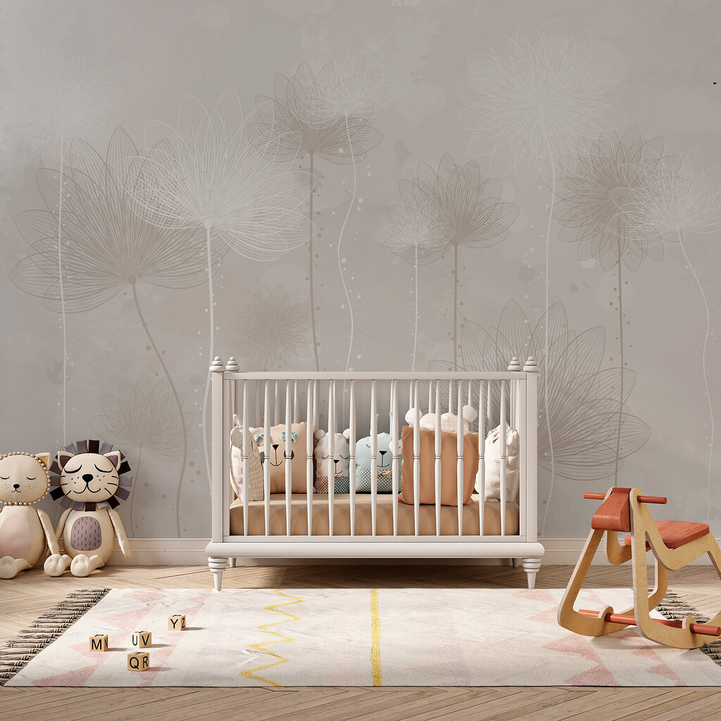 Fleurs graciles en transparence — intérieur 1