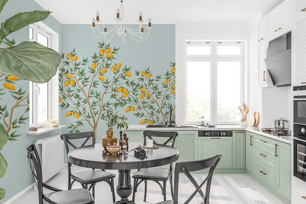 Citronniers alignés — intérieur 1