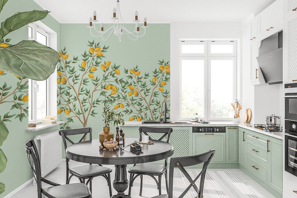 Citronniers alignés — intérieur 1