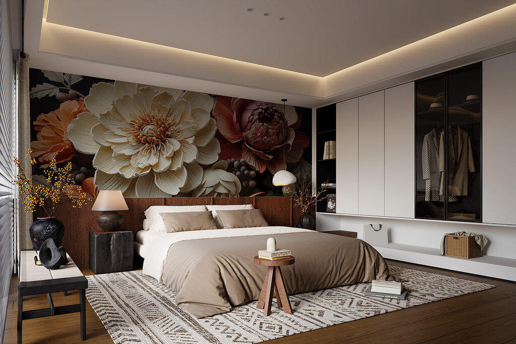 Bouquet aux couleurs vives — intérieur 1