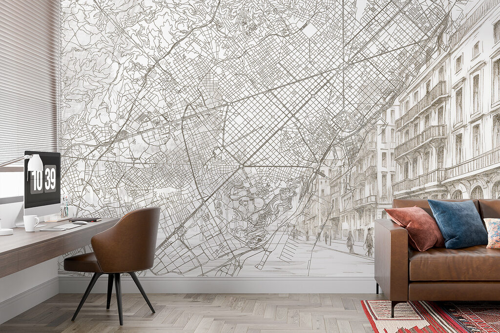 Rues et façades entremêlées — intérieur 5