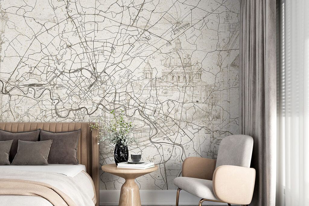 Carte d’une ville fluviale — intérieur 1