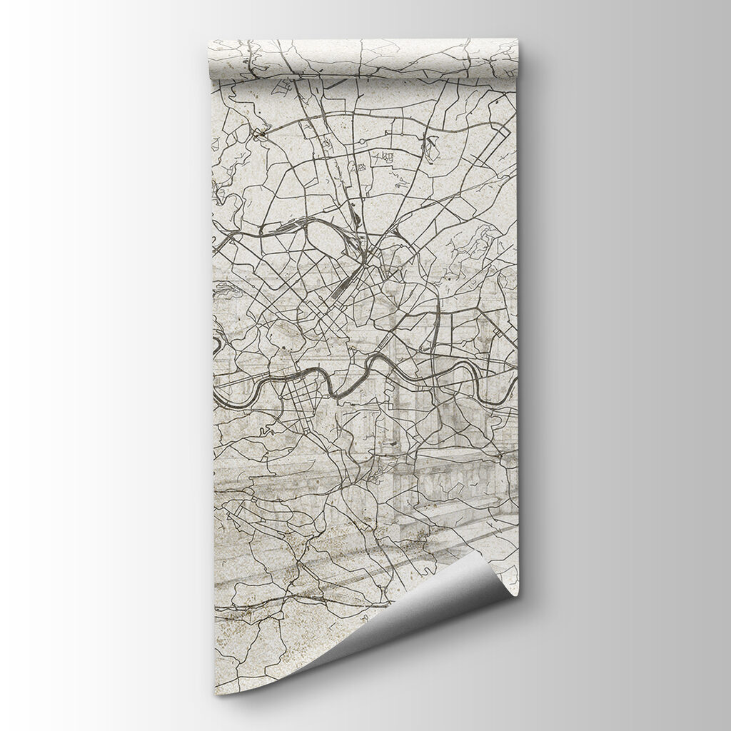 Carte d’une ville fluviale — vue du produit