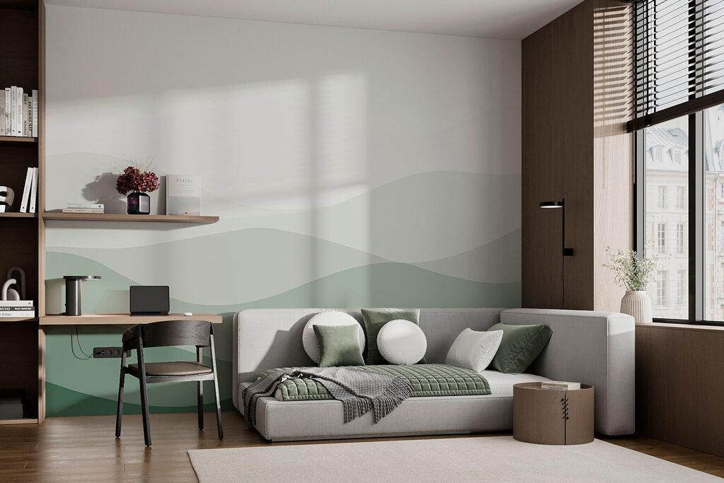 Strates de collines — intérieur 1