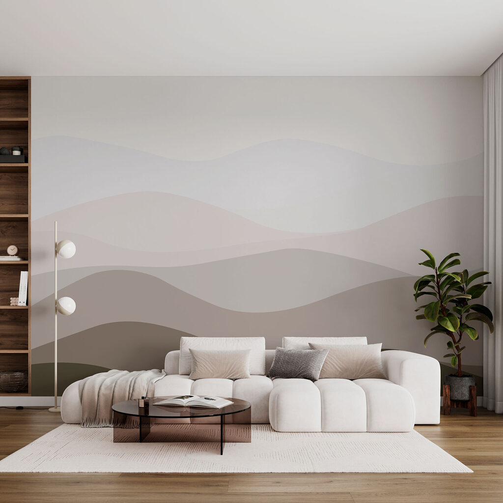 Strates de collines — intérieur 1