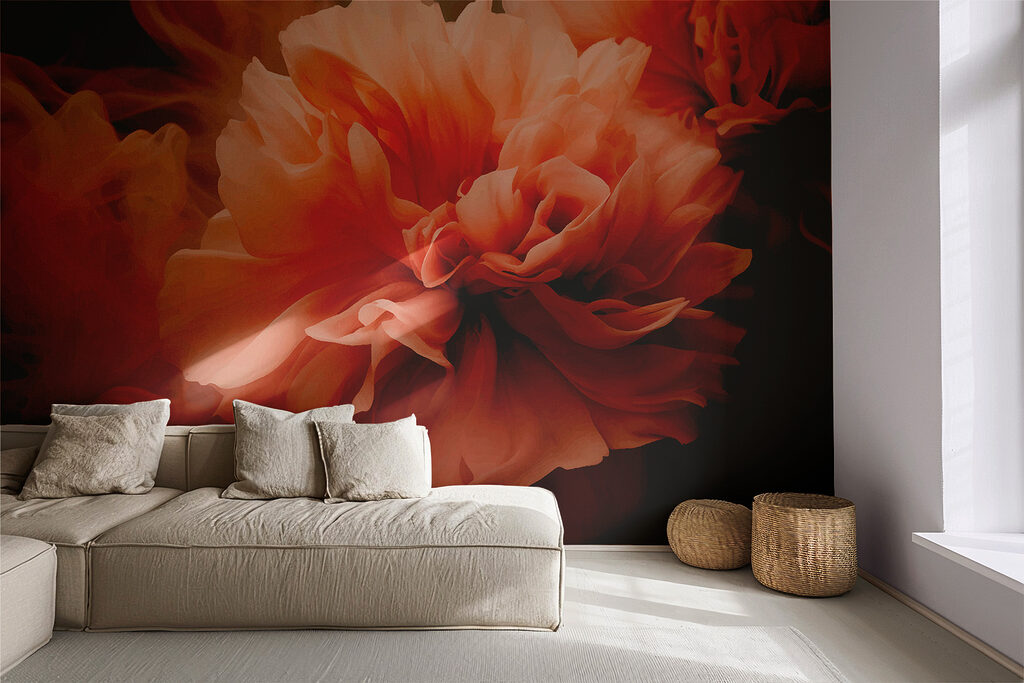 Fleur aux plis profonds — intérieur 3