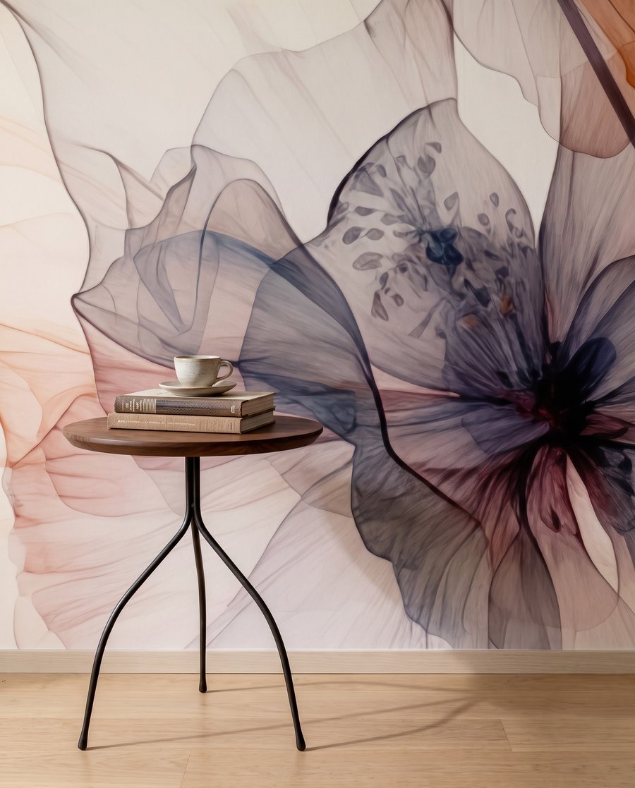 Fleurs de lumière dans un intérieur
