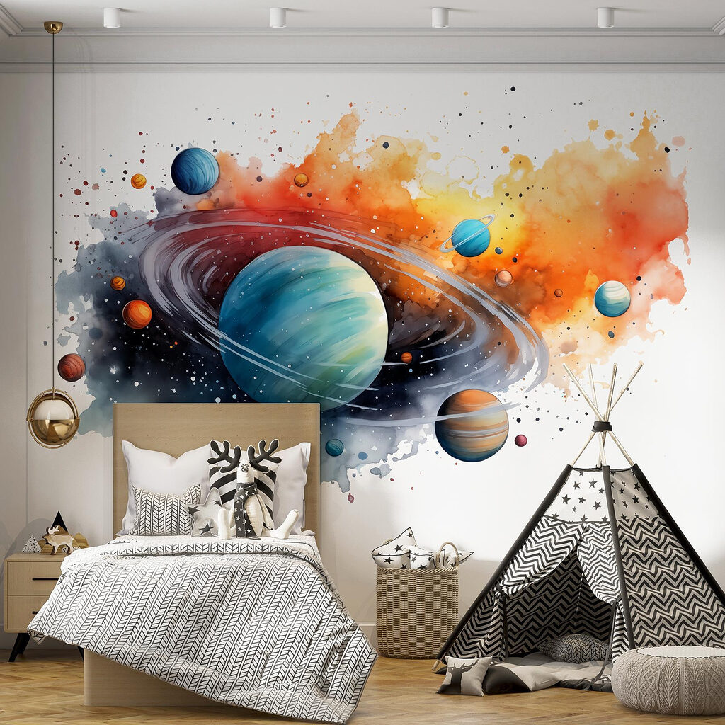 Planètes à l’aquarelle — intérieur 4