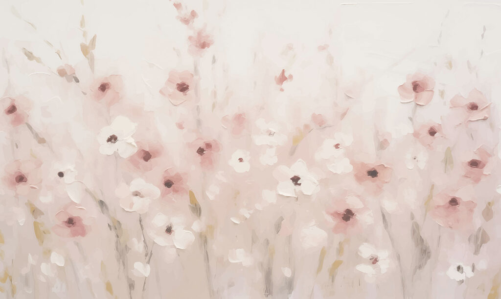 Fleurs des prés — motif complet