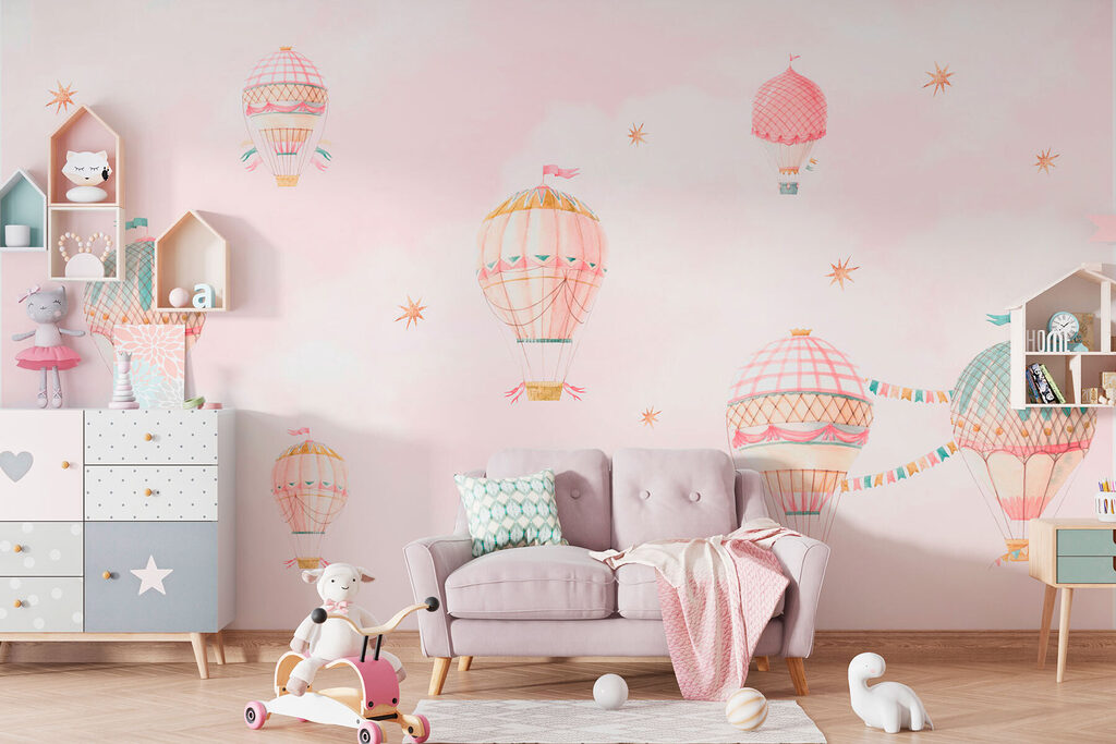 Montgolfières et étoiles — intérieur 1