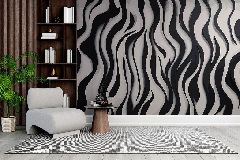 Rayures façon zèbre — intérieur 3