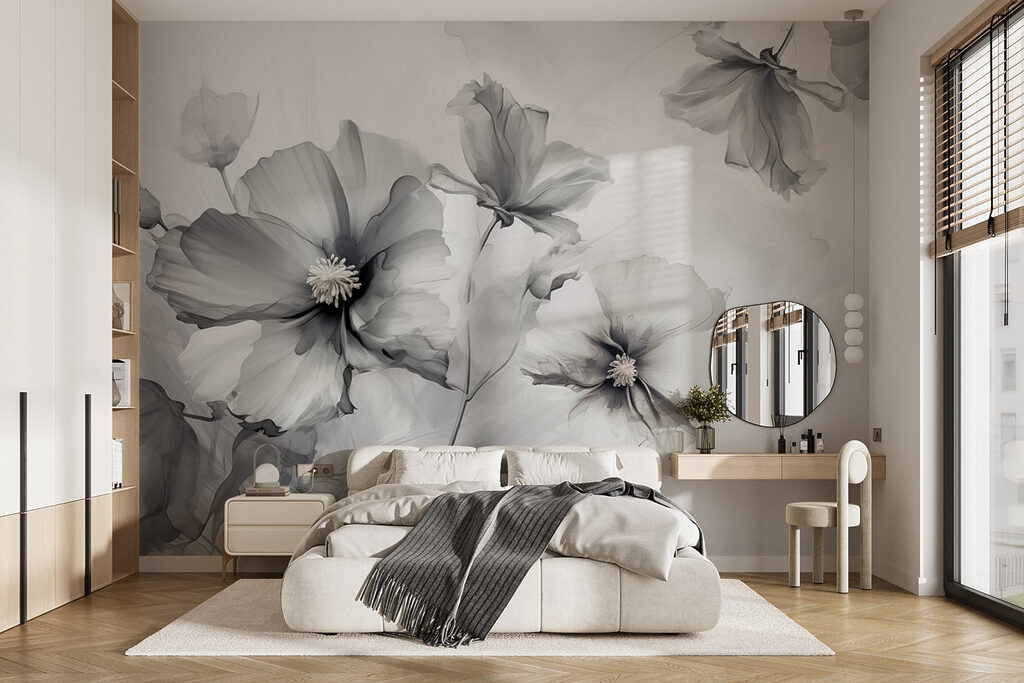 Fleurs légères à l’aquarelle — intérieur 1