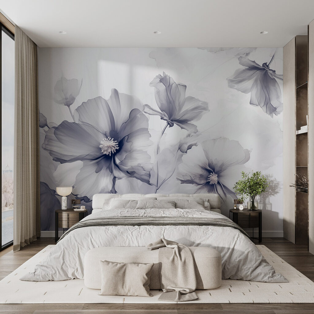 Fleurs légères à l’aquarelle — intérieur 1