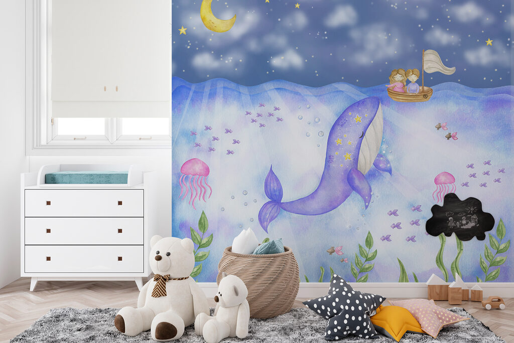 Baleine et méduses — intérieur 3
