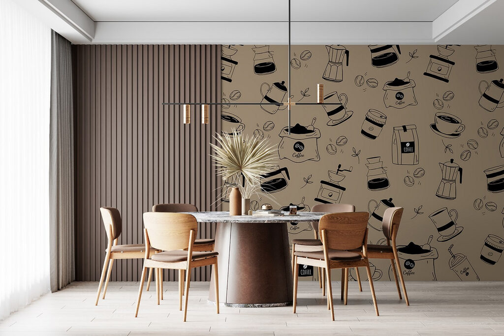 Petites cafetières dessinées — intérieur 2
