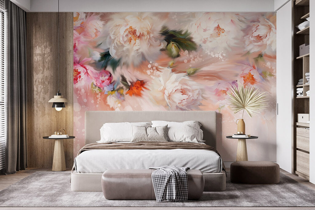 Fleurs et lumière ruisselante — intérieur 2