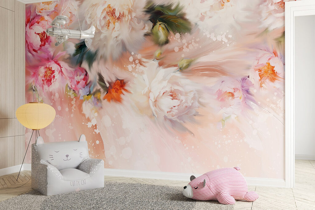 Fleurs et lumière ruisselante — intérieur 5