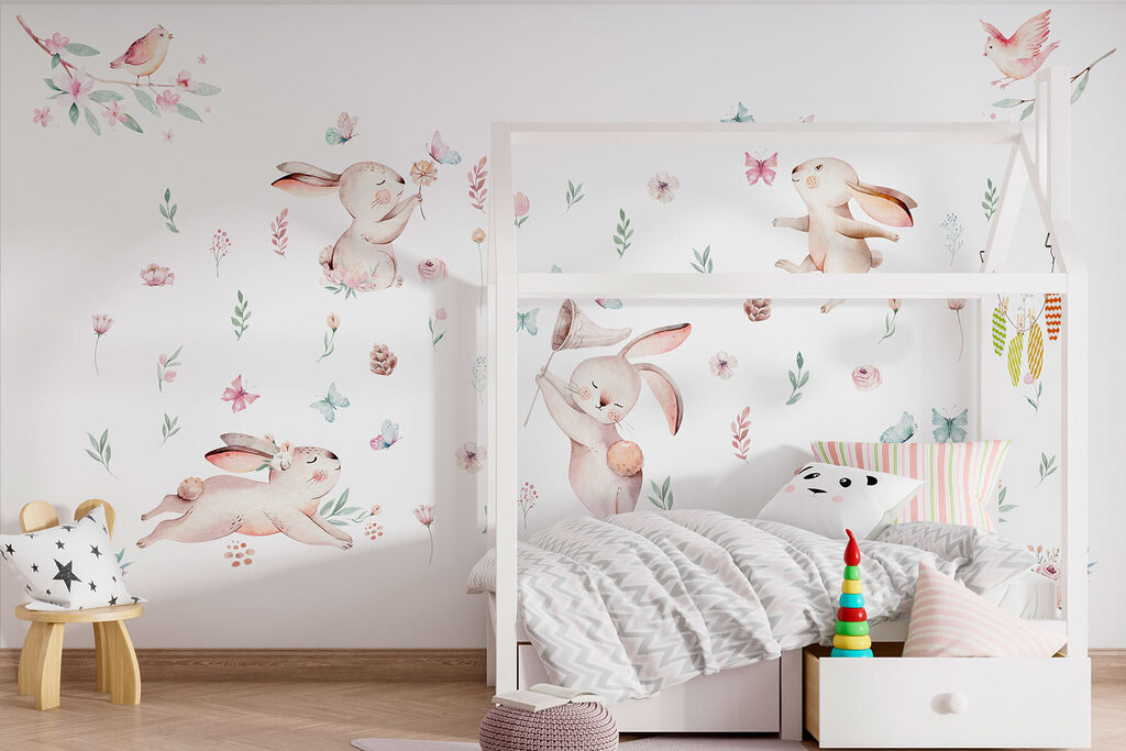 Lapins parmi les fleurettes — intérieur 3