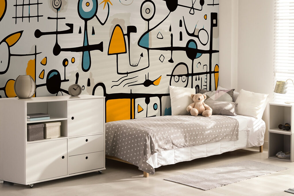 Yeux et formes graphiques — intérieur 2