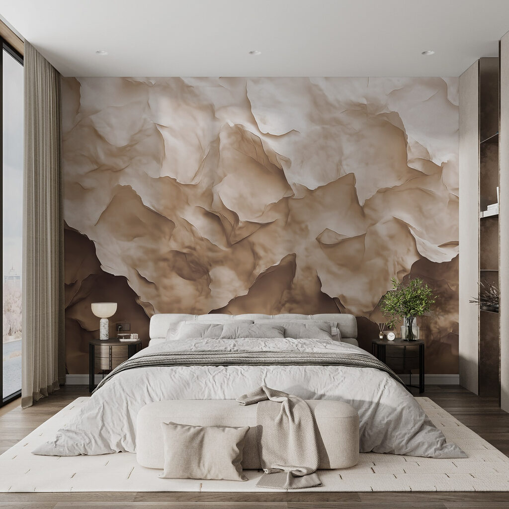 Roches dans l’ombre douce dans un intérieur