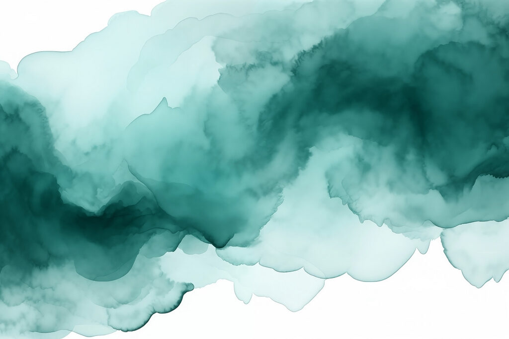 Nuages d’encre flottants — motif complet