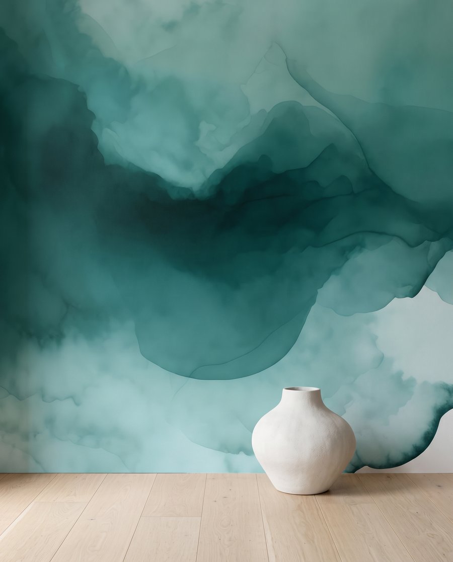 Nuages d’encre flottants — détail