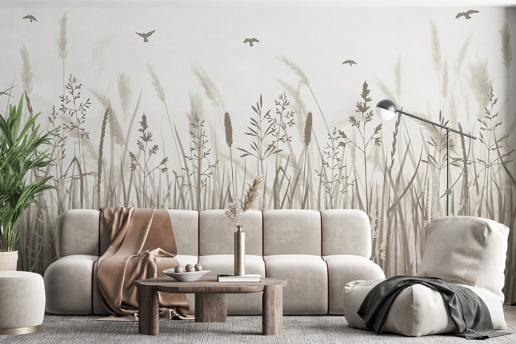 Oiseaux et hautes herbes — intérieur 2