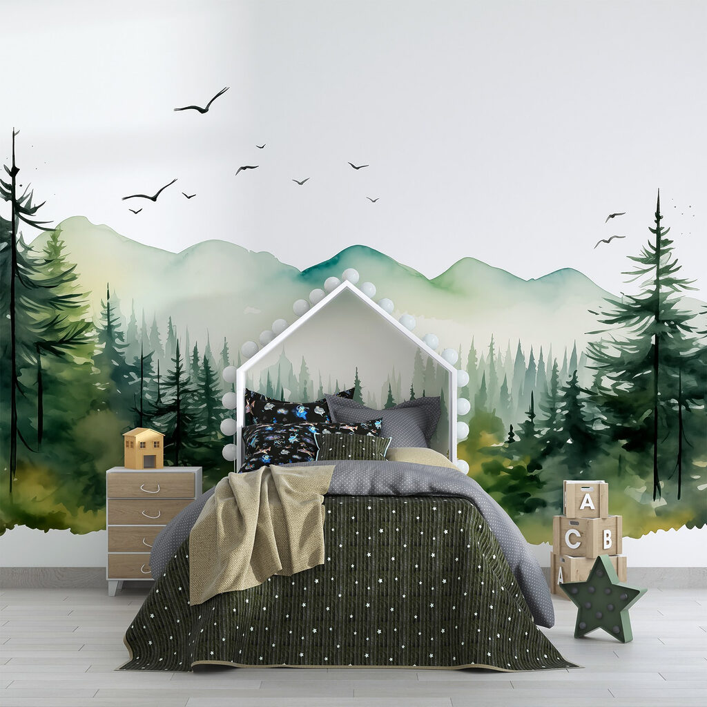 Envol au-dessus des sapins — intérieur 5