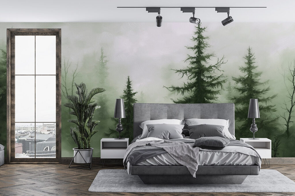 Sapins sombres et brumeux — intérieur 2