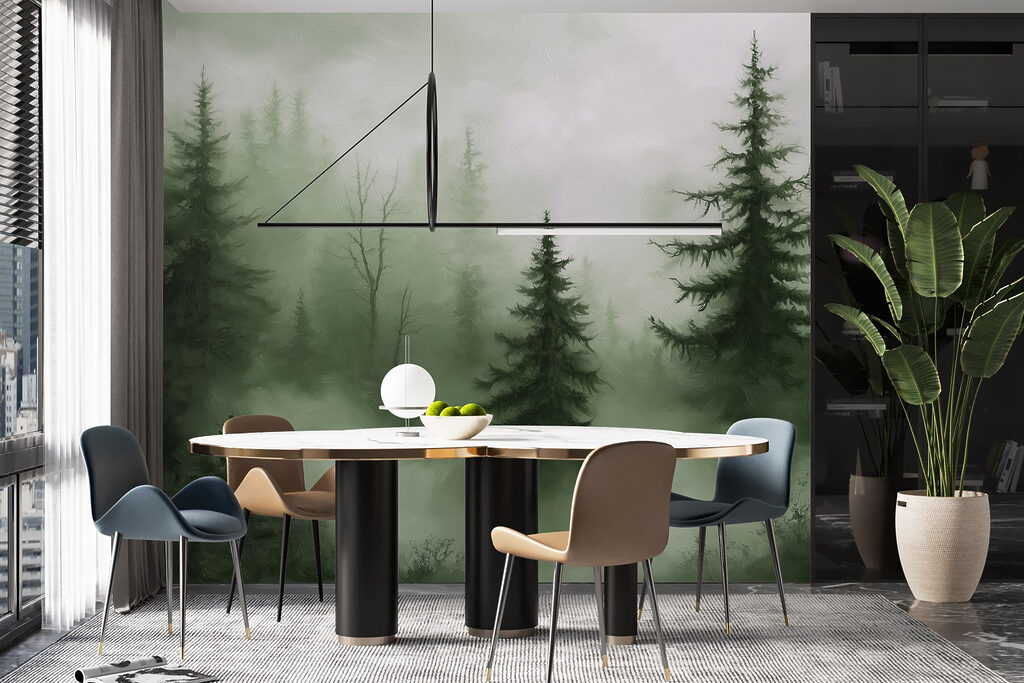 Sapins sombres et brumeux — intérieur 5