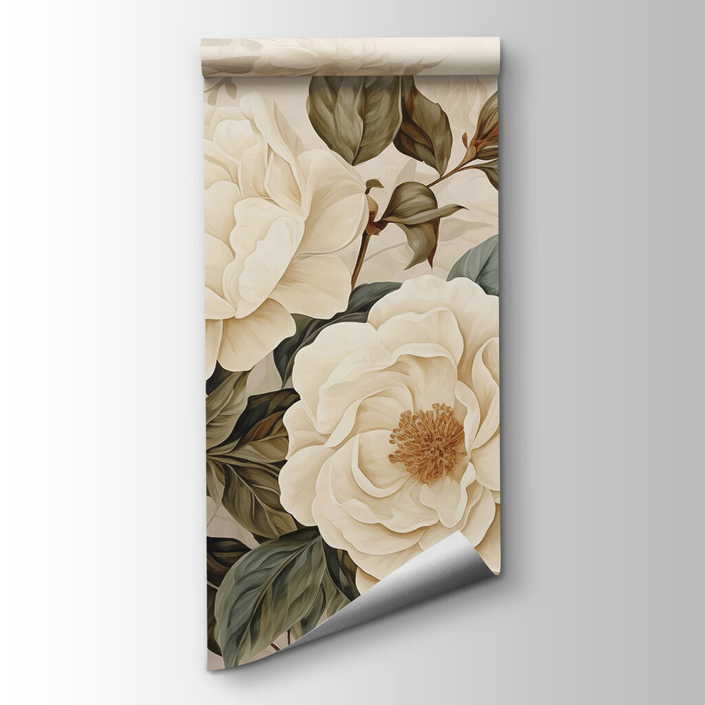 Roses dans le feuillage — vue du produit