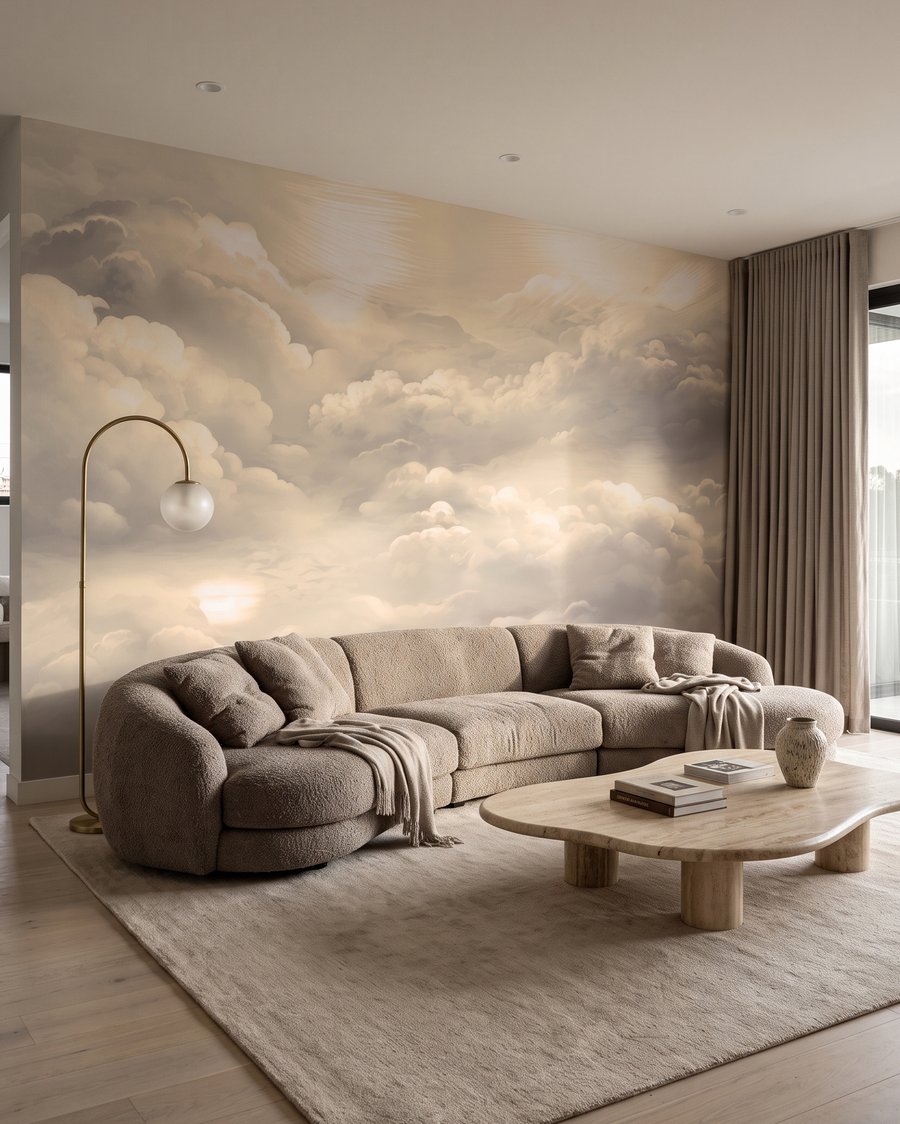 Douce éclaircie dans un intérieur