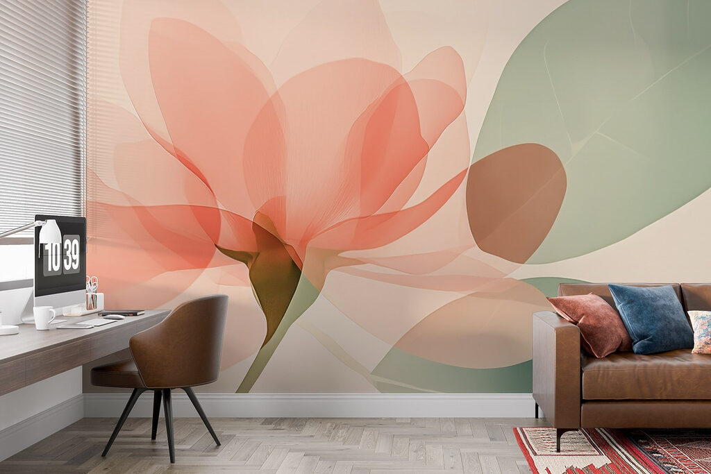 Pétales couleur rouille — intérieur 3