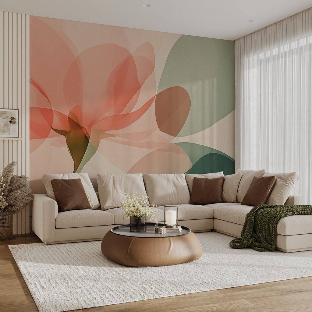 Pétales couleur rouille — intérieur 4