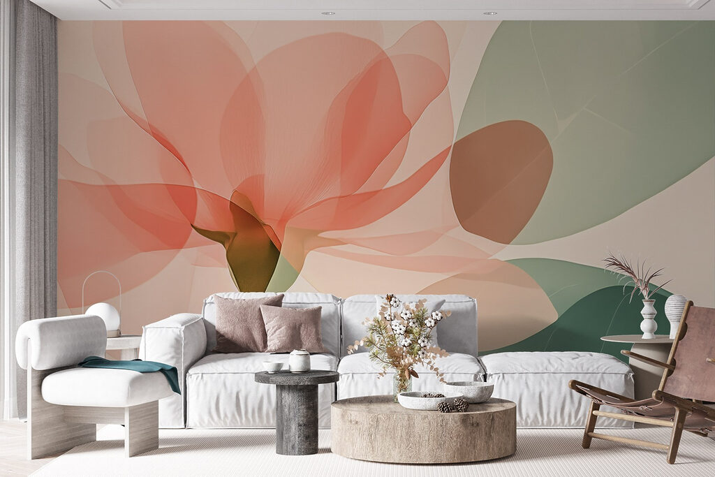 Pétales couleur rouille — intérieur 5