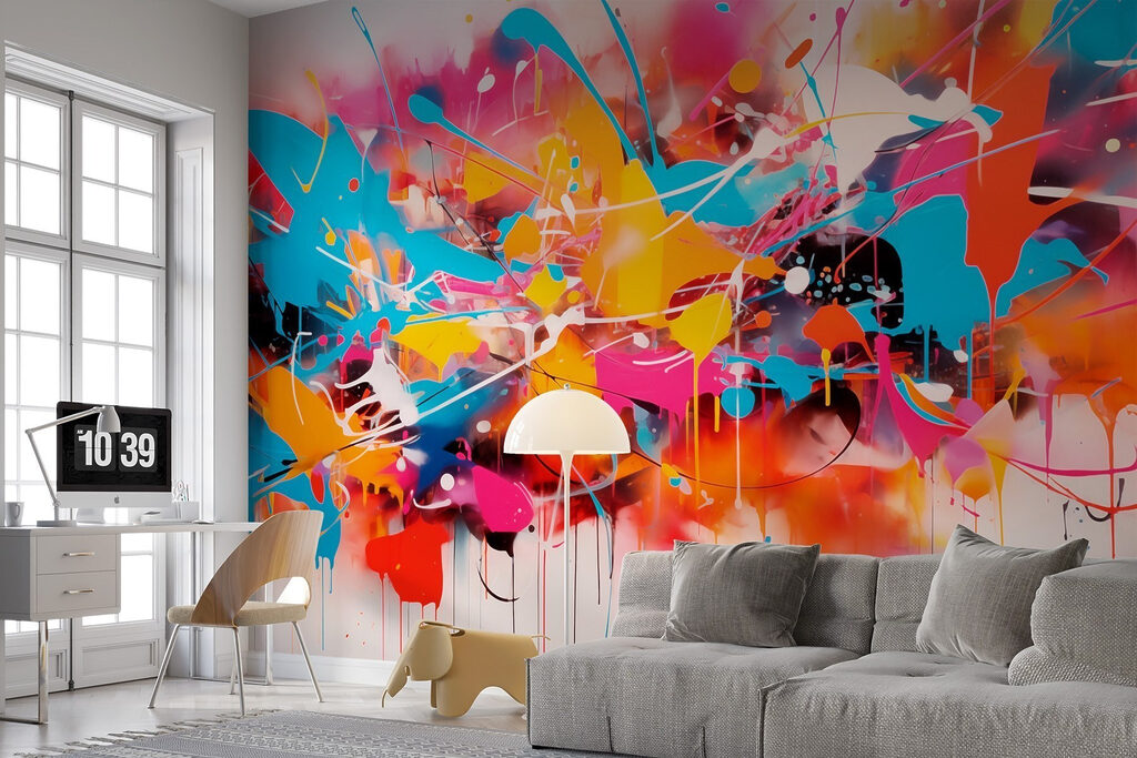 Éclaboussures de couleurs — intérieur 1