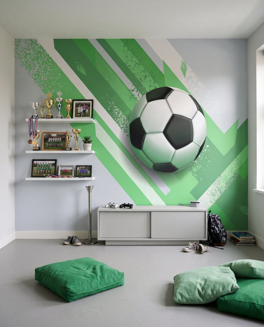 Ballon et bandes obliques — intérieur 5