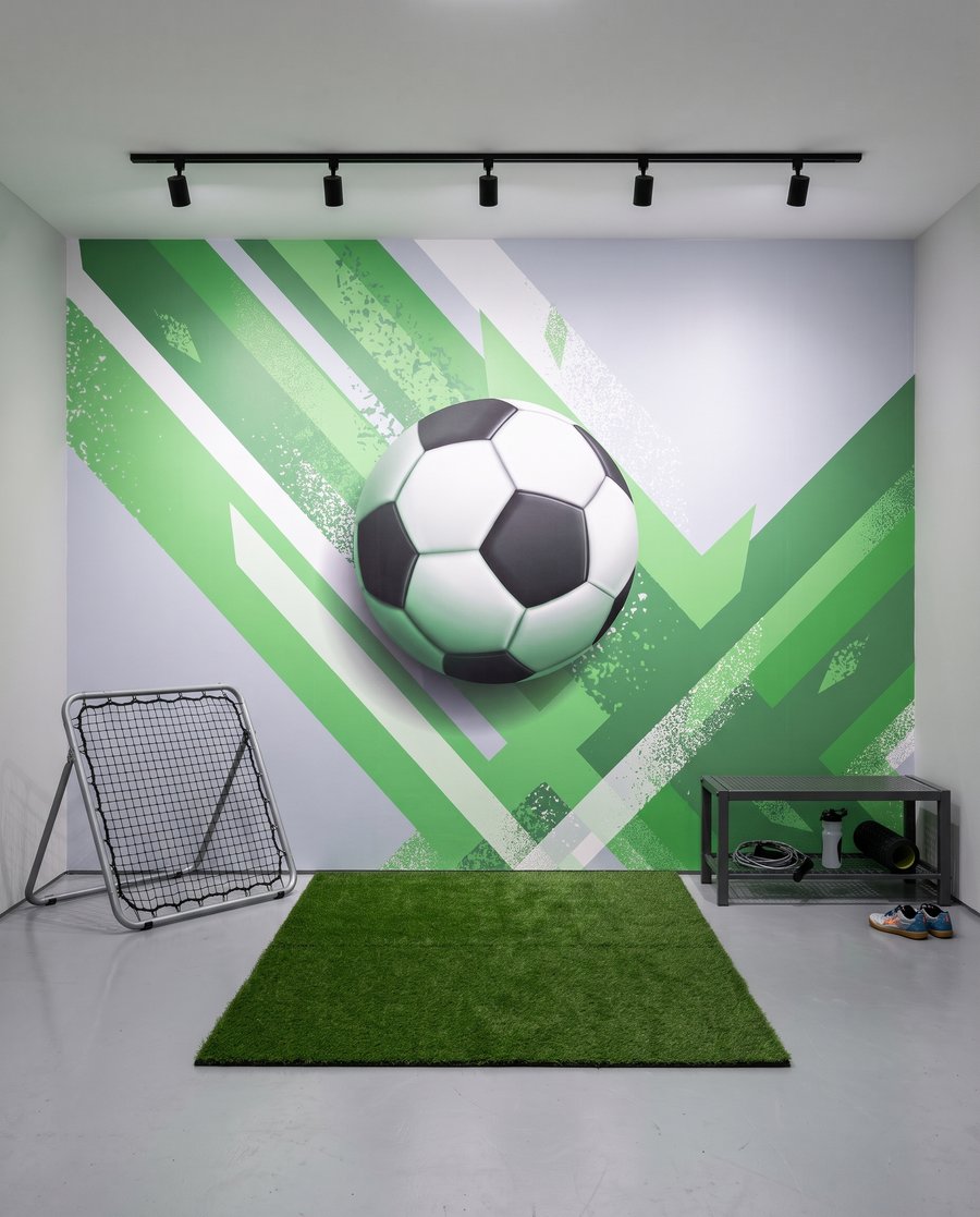 Ballon et bandes obliques — intérieur 6