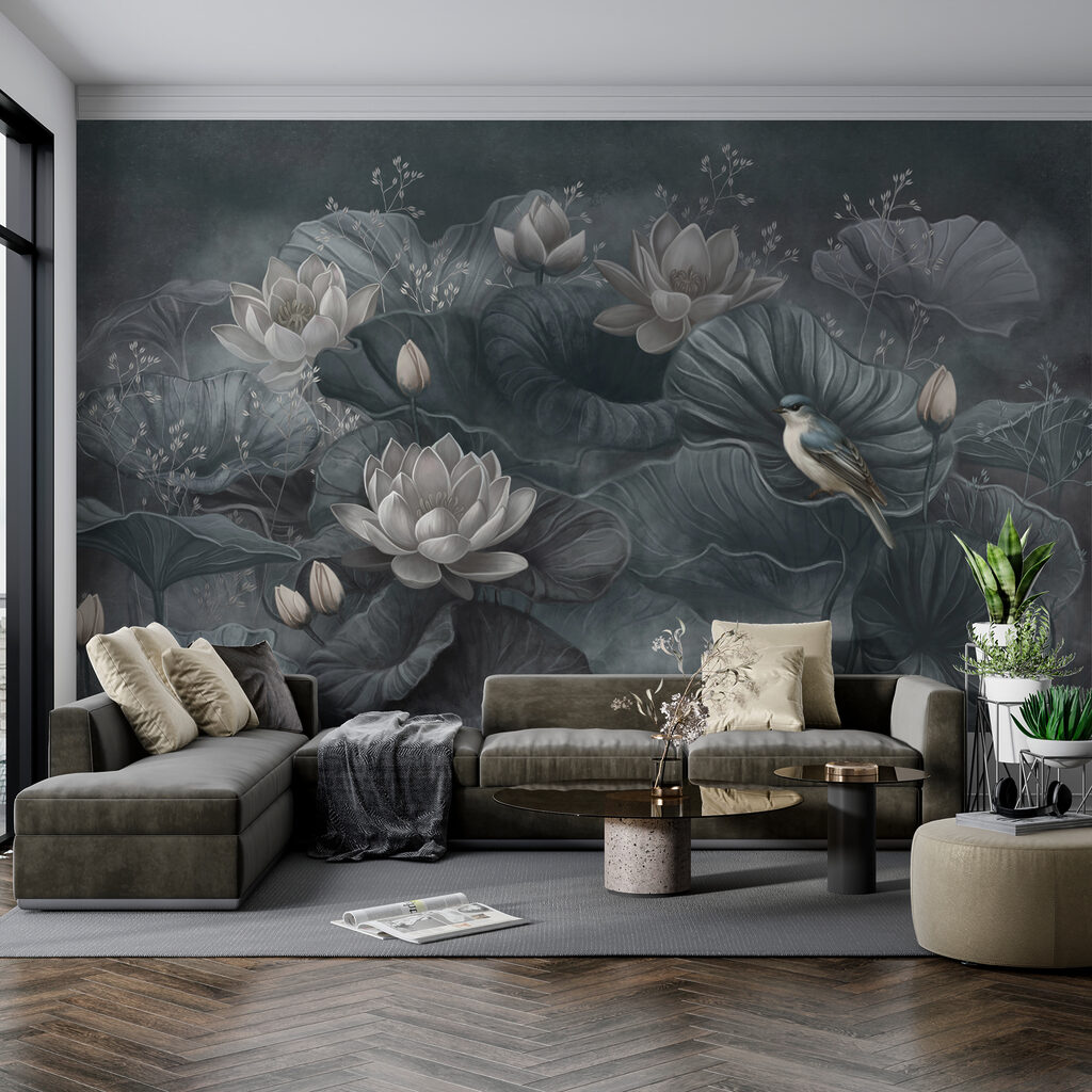 Fleurs d’étang nocturnes — intérieur 2