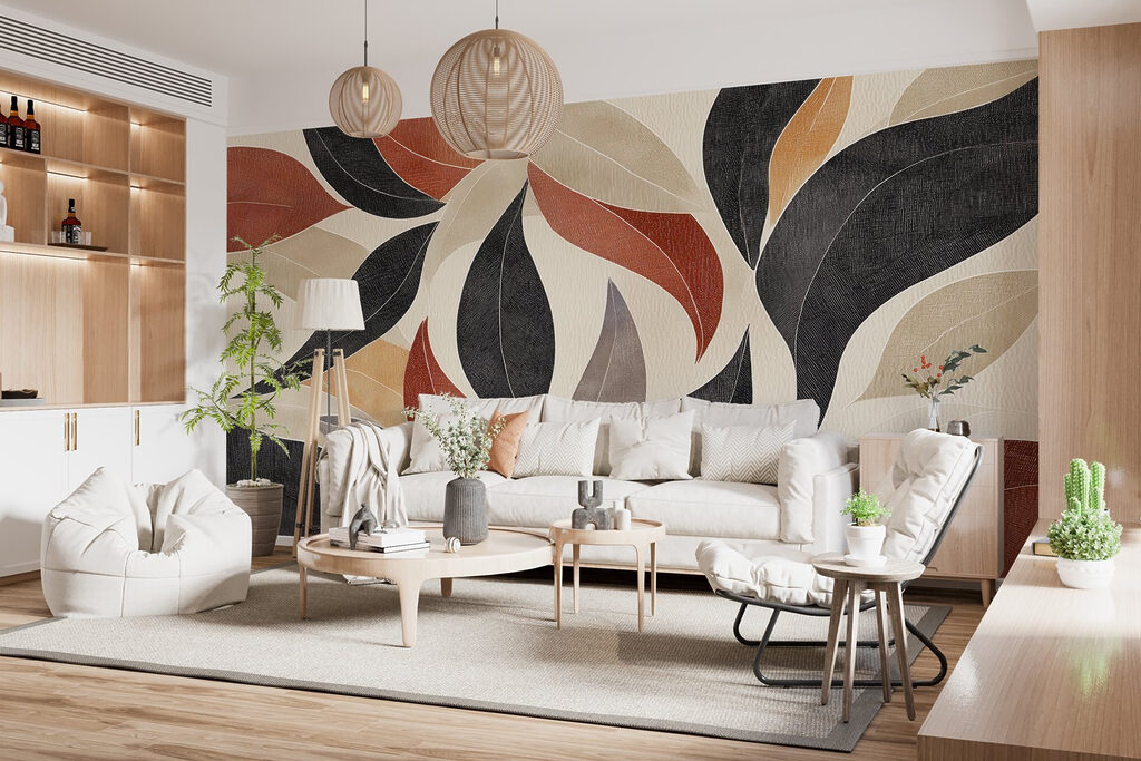 Feuillage stylisé — intérieur 3