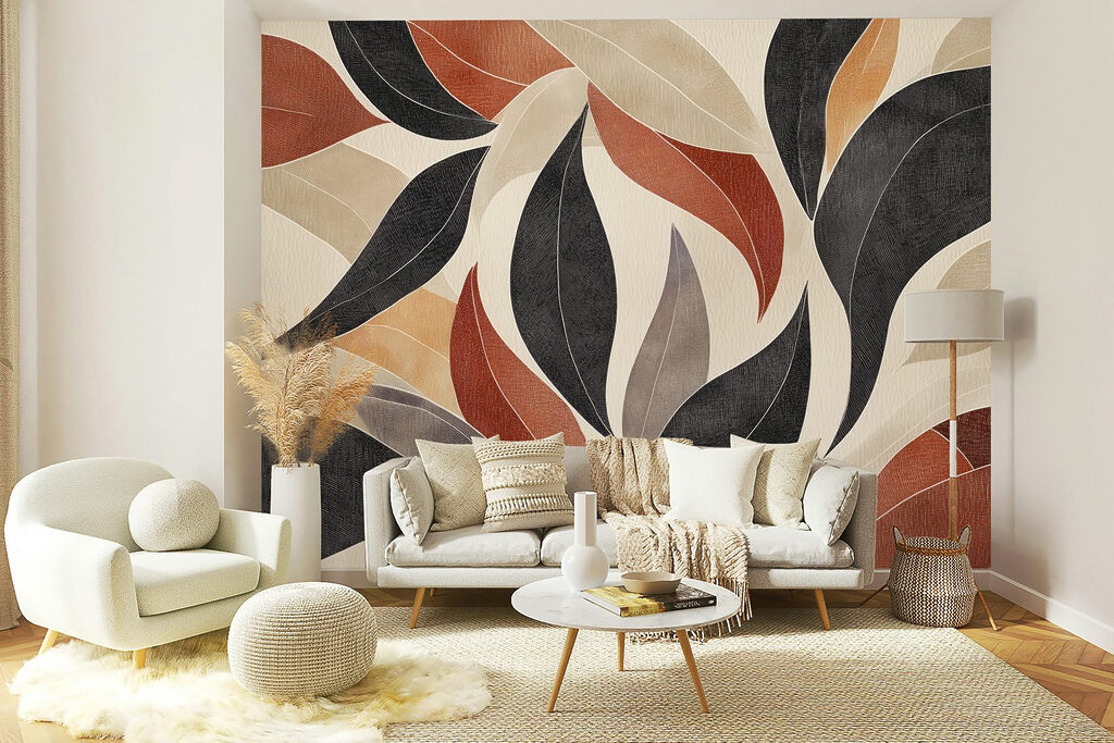 Feuillage stylisé — intérieur 5