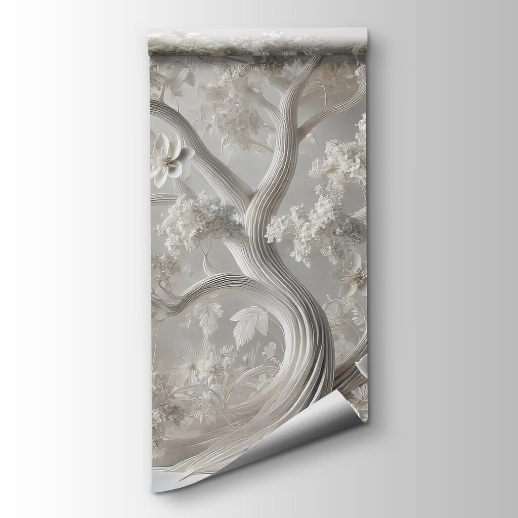 Arbre blanc en fleurs — vue du produit