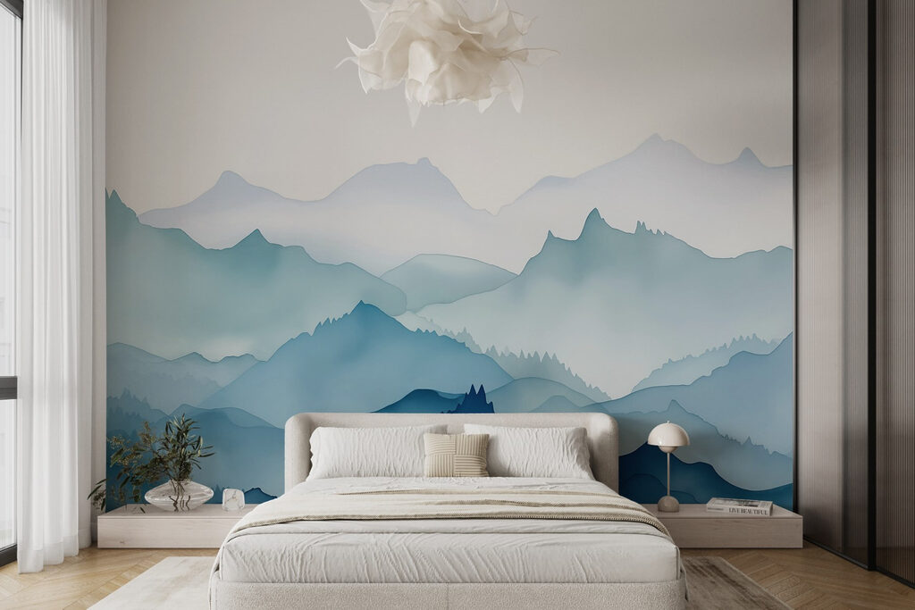 Montagnes en strates — intérieur 1